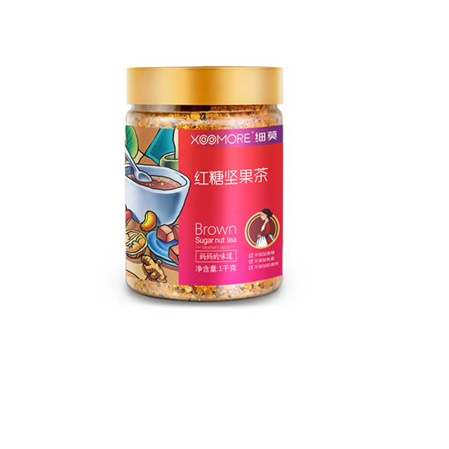 細莫紅糖堅果茶